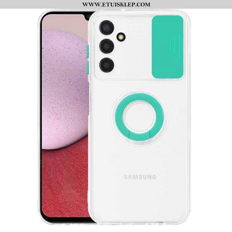 Etui do Samsung Galaxy A14 / A14 5G Przezroczysty Z Pierścieniem Podtrzymującym